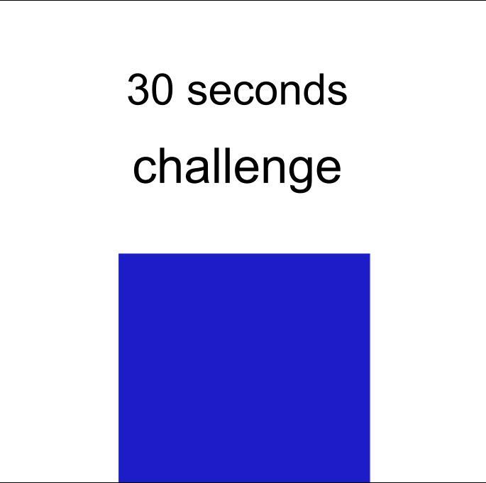 30sec challenge