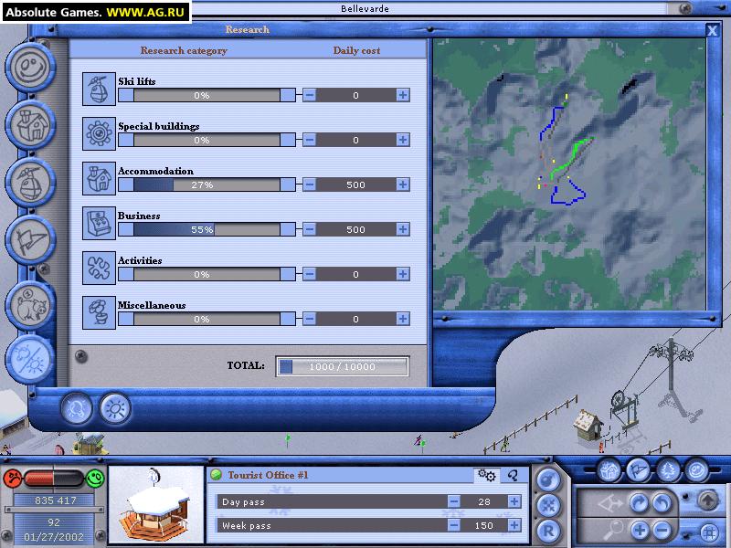 Ski Park Manager 2003