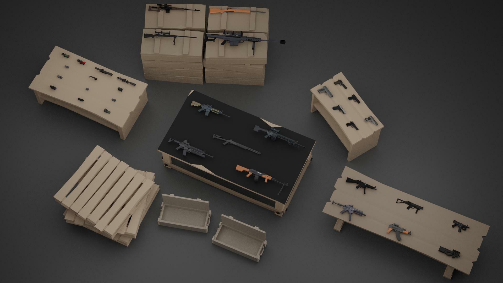 Ultimate weapons and scopes pack