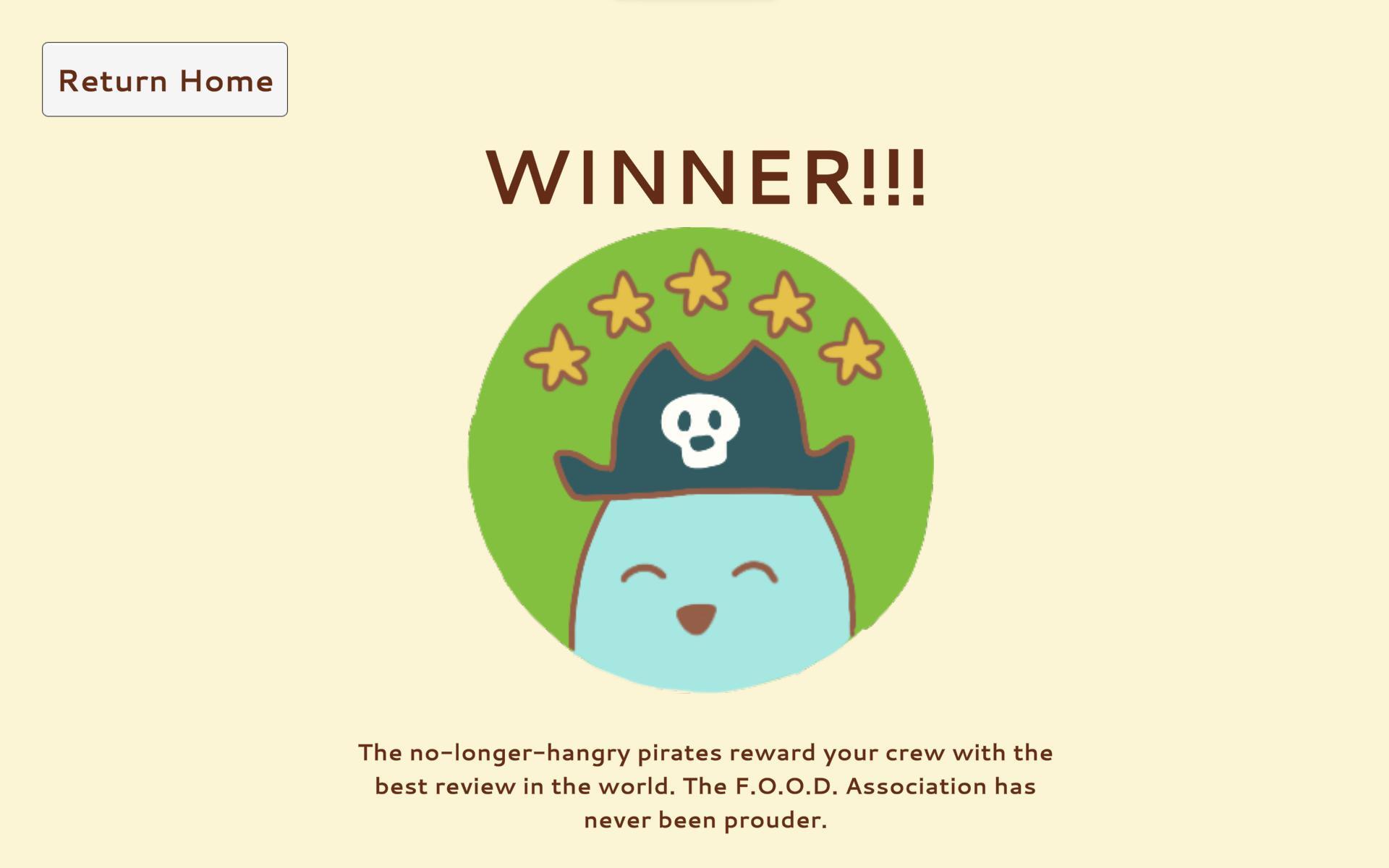 F. O. O. D.