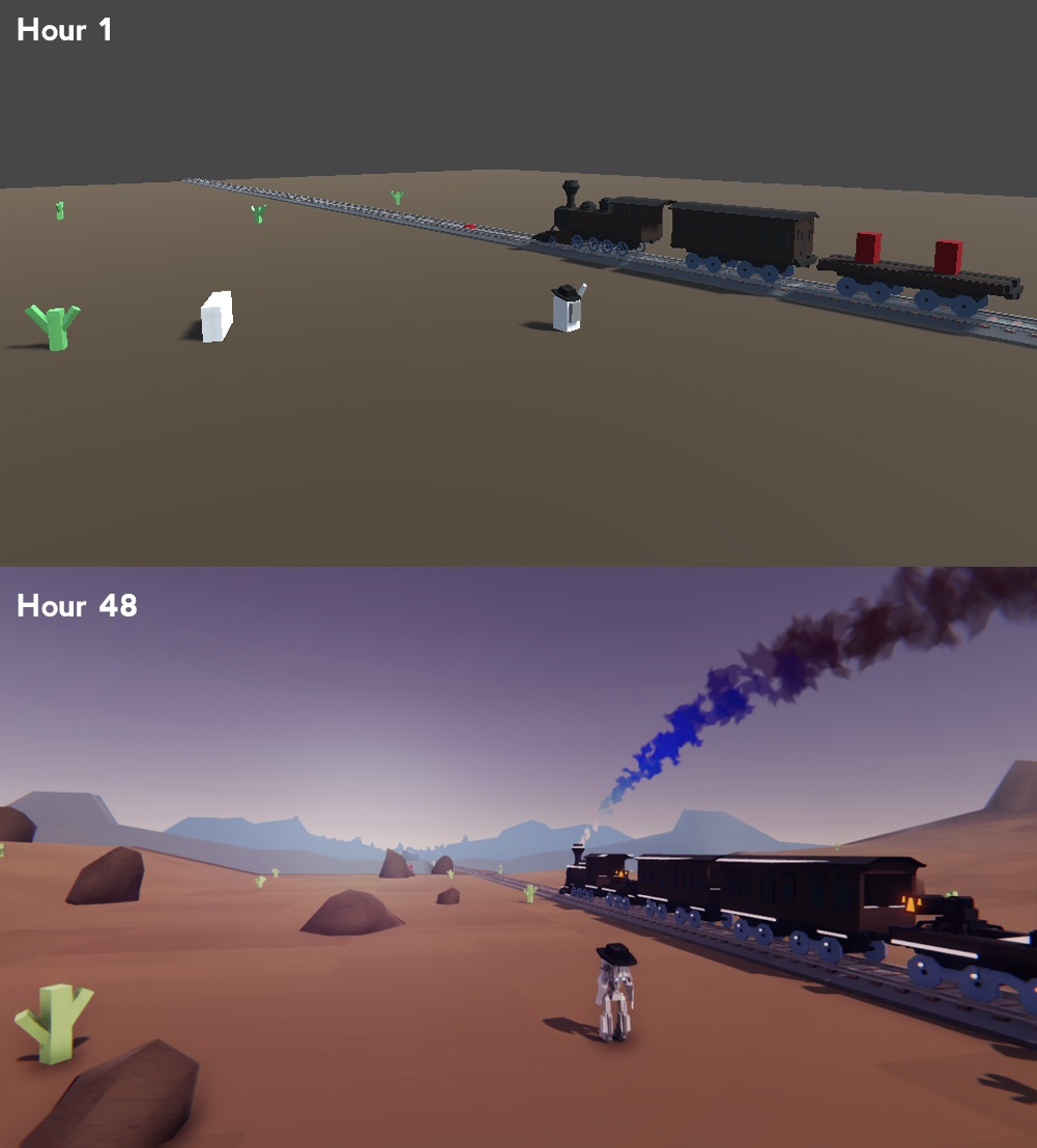 Laser Rails: Chase! [LD42]