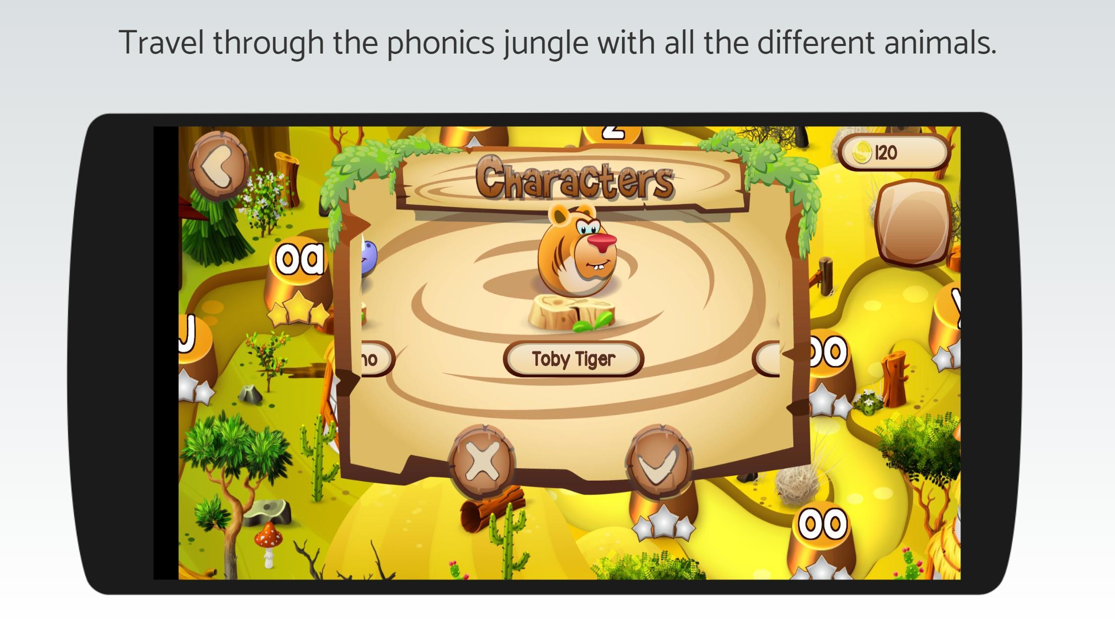 Swing Words Phonics and Alphabet Games