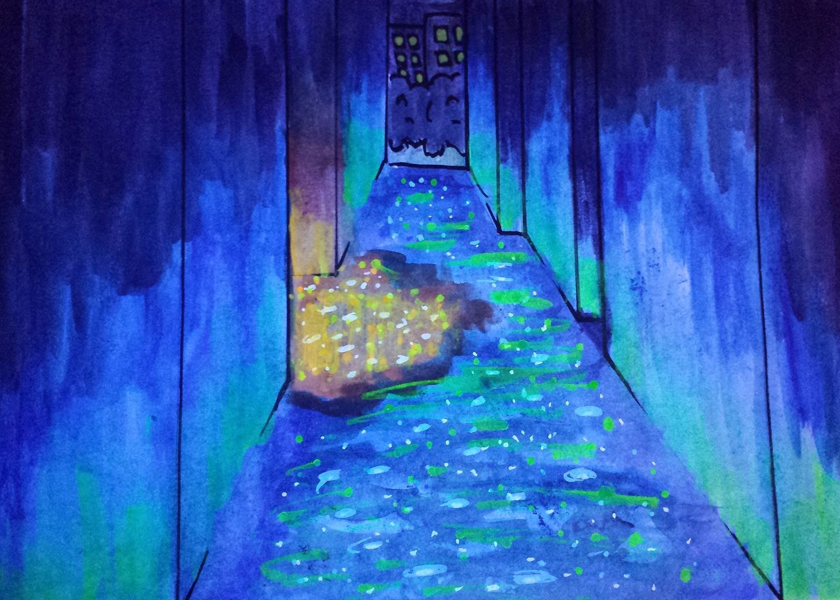 A light in the dark (itch)