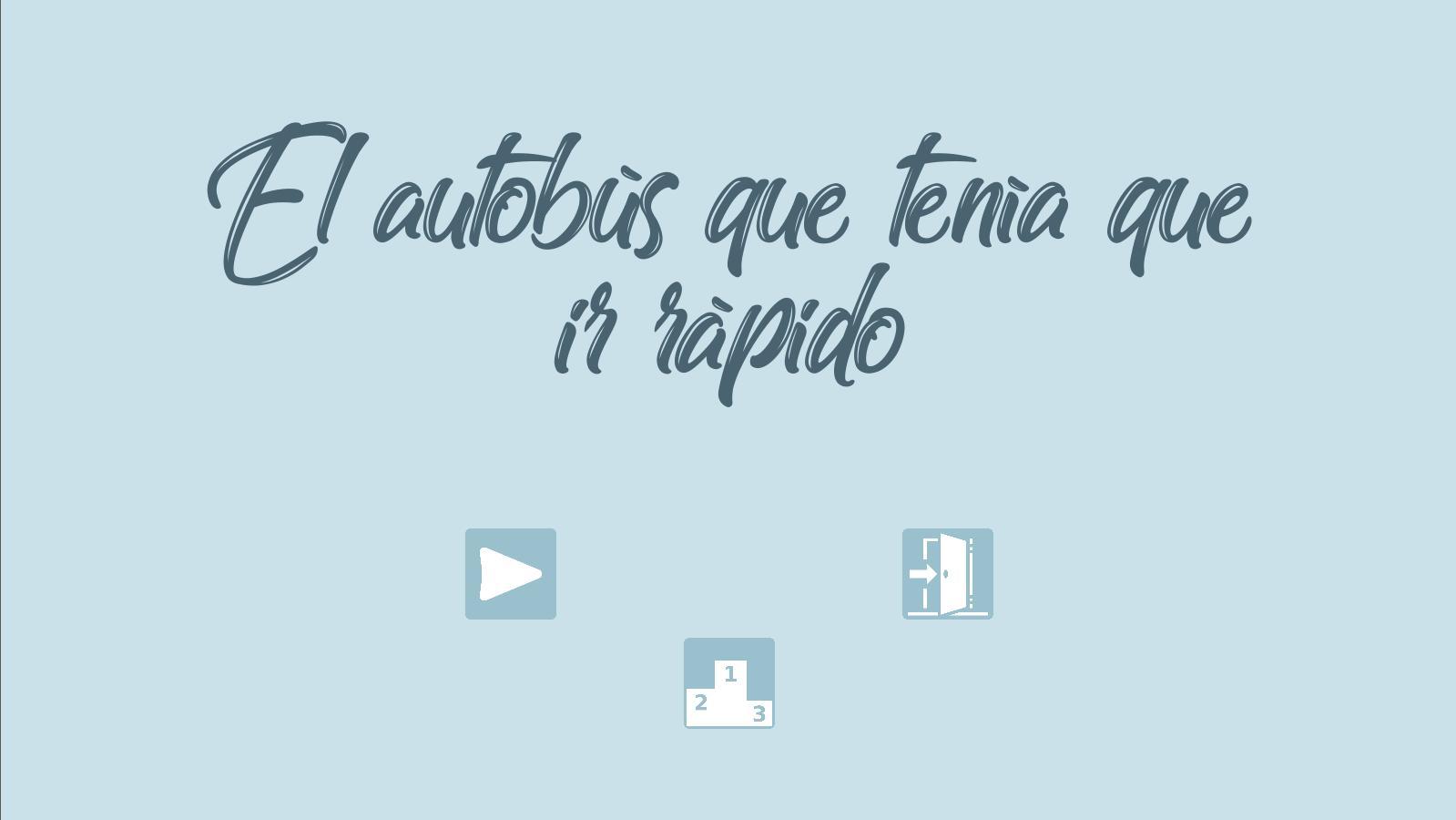 El autobús que tenía que ir rápido screenshot
