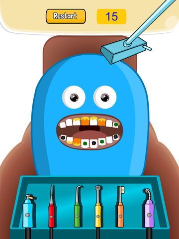 Dentist Office Game Monstii- for Kids