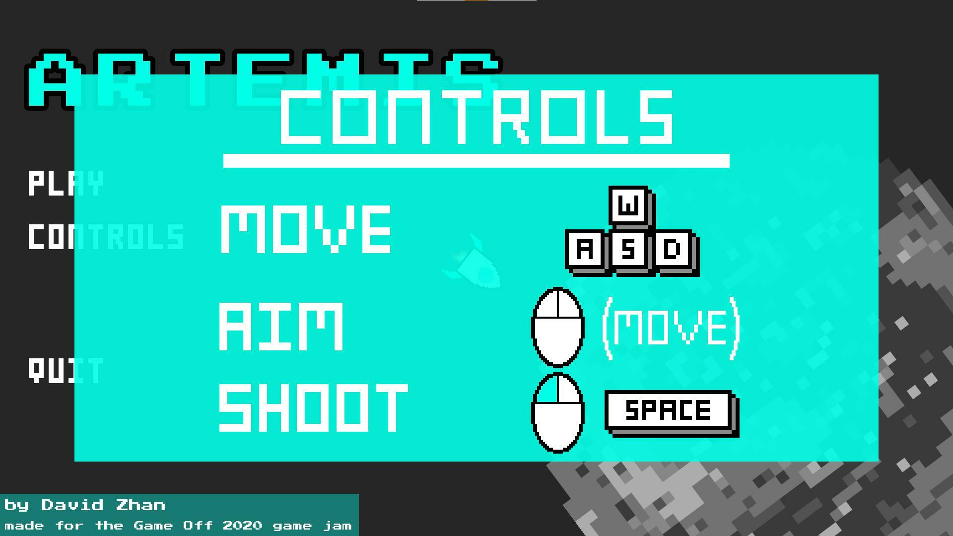 Artemis - A Space Shooter