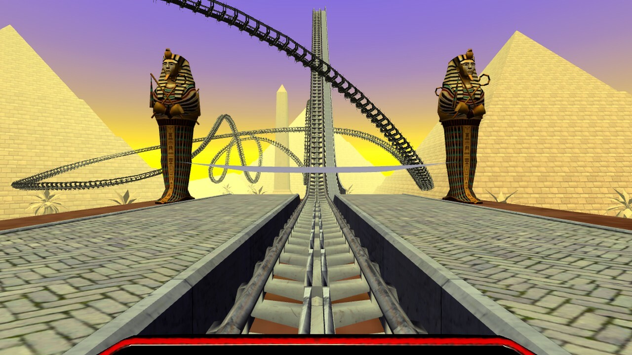 Egyptian Pyramids VR Roller Coaster
