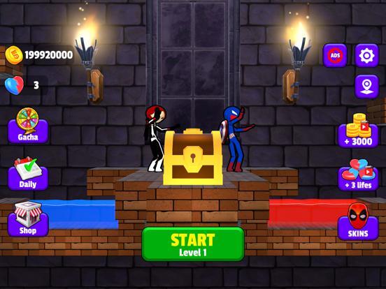 Red And Blue Stickman 3D 2021