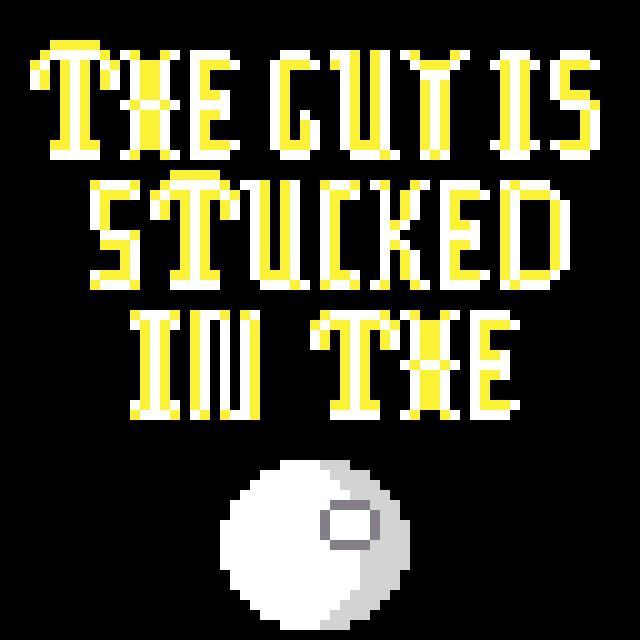 The Guy is Stucked in The Moon