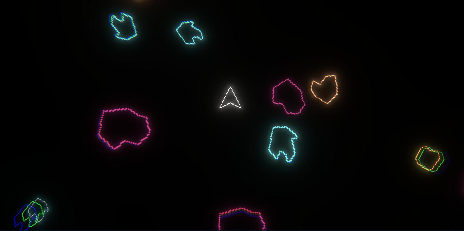Neon Asteroids (mik)