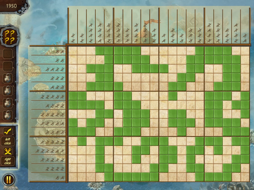 Griddlers Legend Of The Pirates