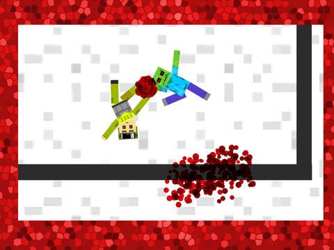 Cube Man Fighting: Pixel World