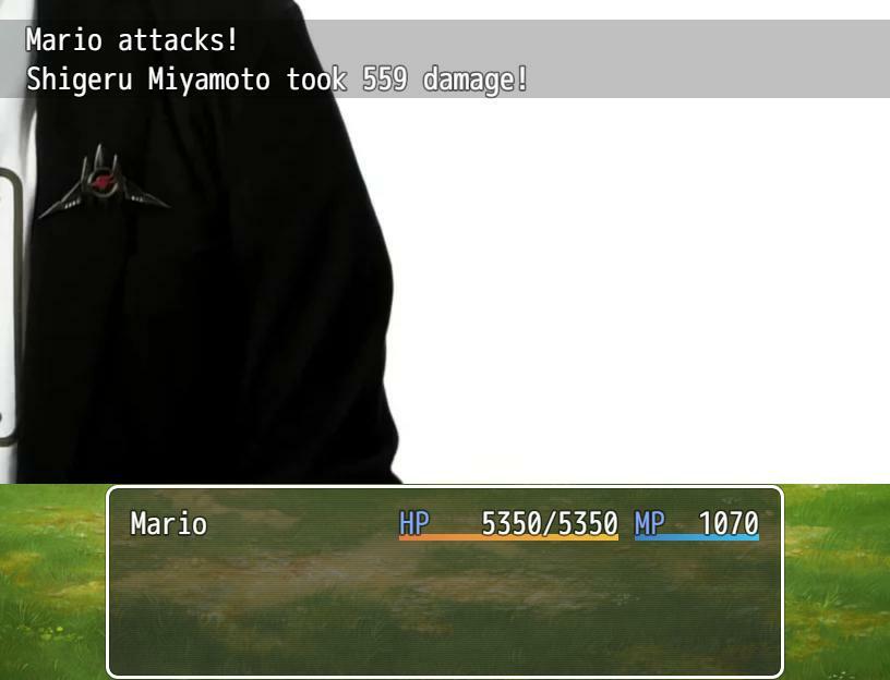 Super Mario MSPaint Rpgmaker Adventure