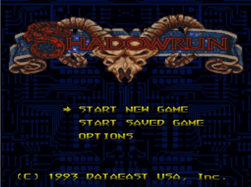 Shadowrun (SNES NTSC, 1993, CIB), Good condition - Authentic