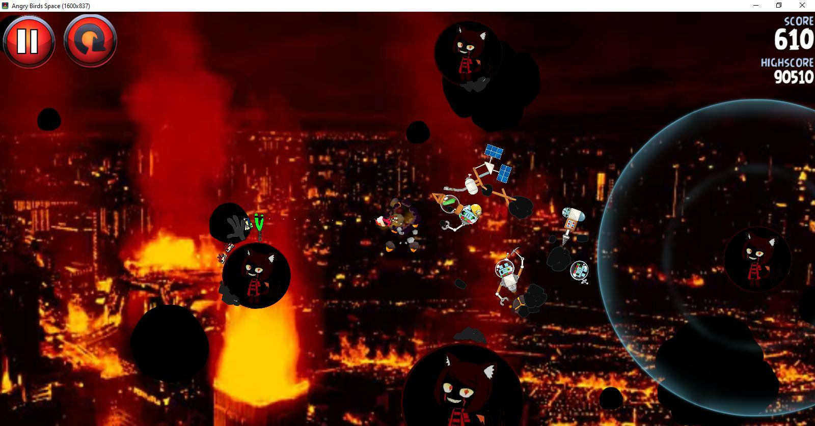 Angry Birds W0nder3rr0r (Angry Birds Space Mod)