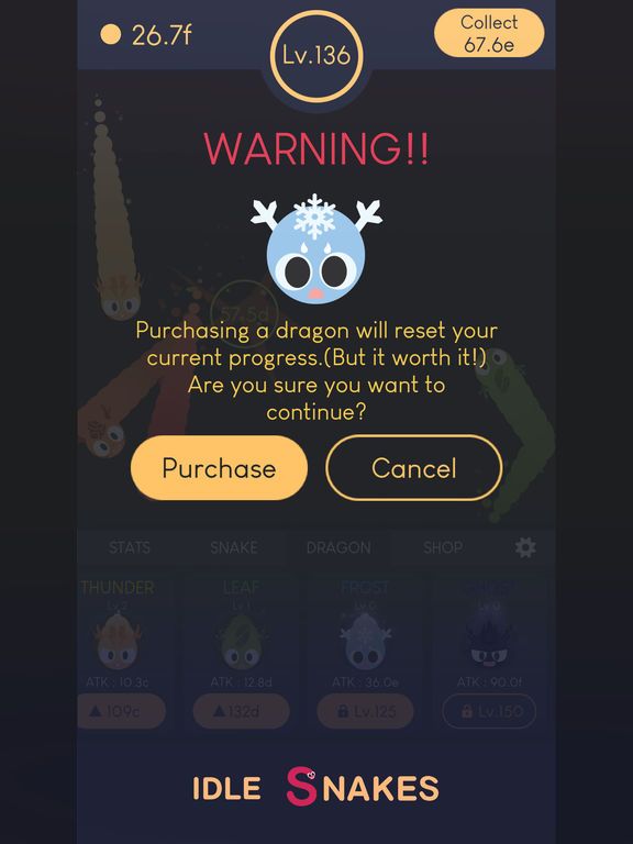 Idle Snakes-Control Balls