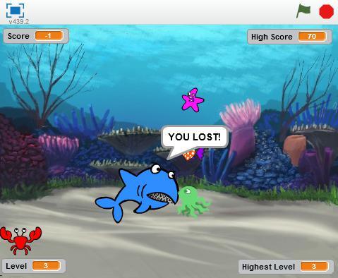 Shark Attack (crookidgames)
