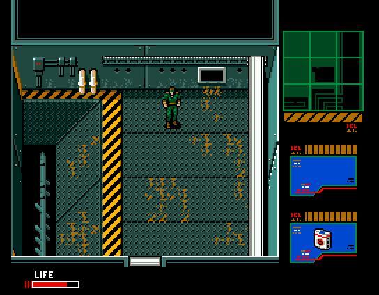 MSX / MSX2 - Metal Gear 2: Solid Snake (MSX2) - Solid Snake - The