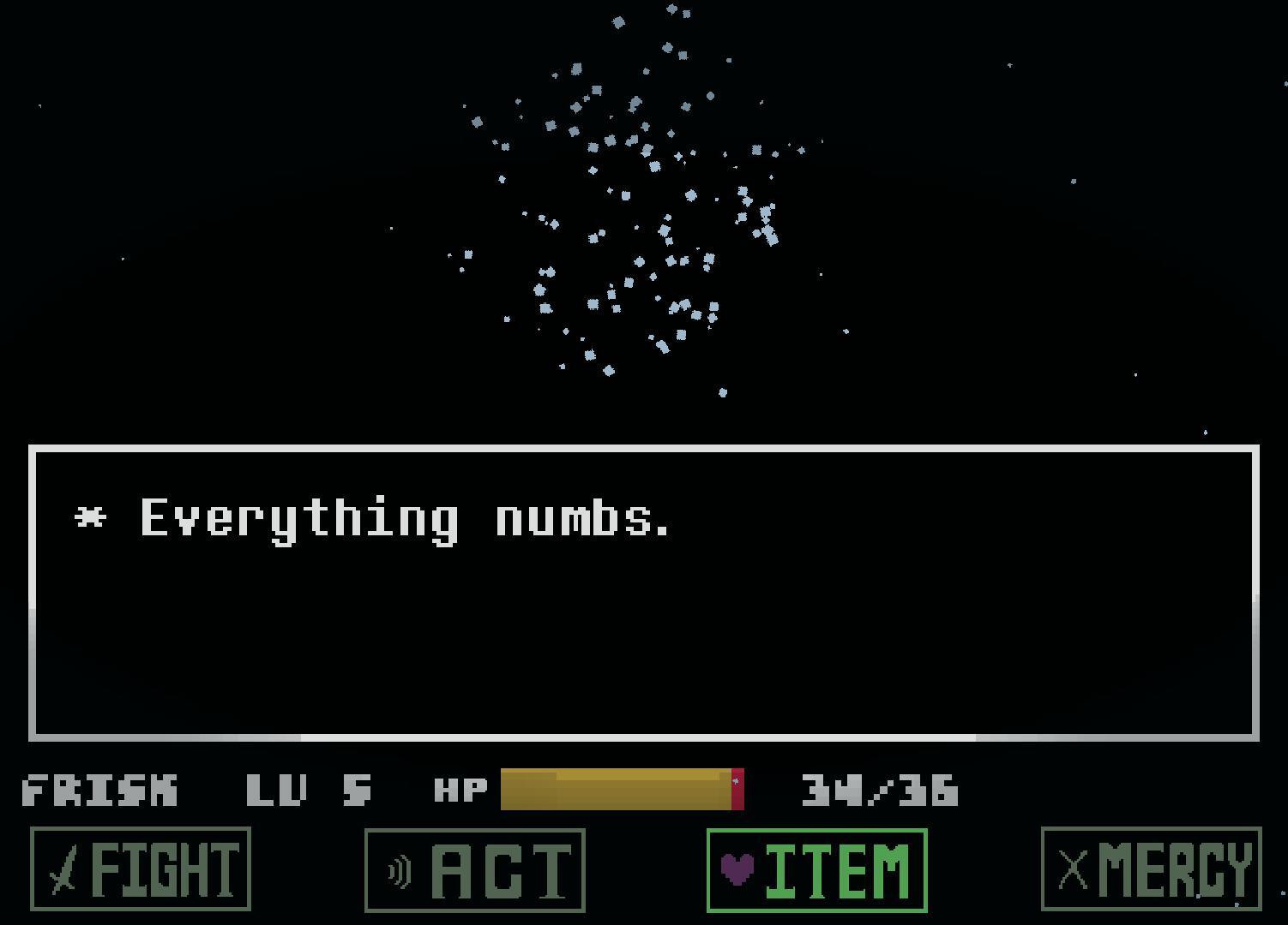 Undertale - Blue Snow