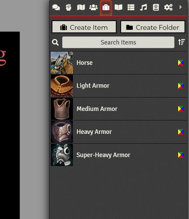 Knights of Invasion • Foundry VTT Access