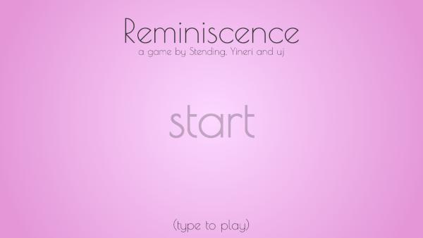 Reminiscence (Stending, Yineri, uj)