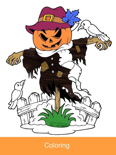 Halloween Coloring Books 2018