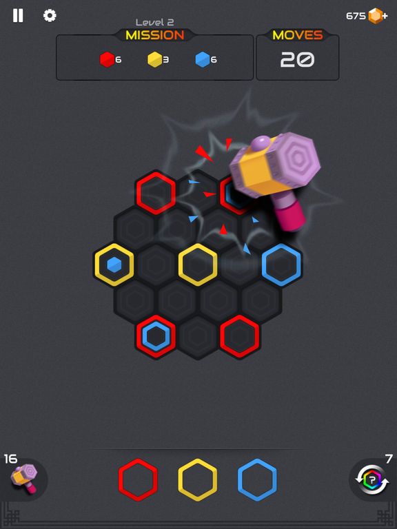 Zombie Blast: Puzzle Hexa