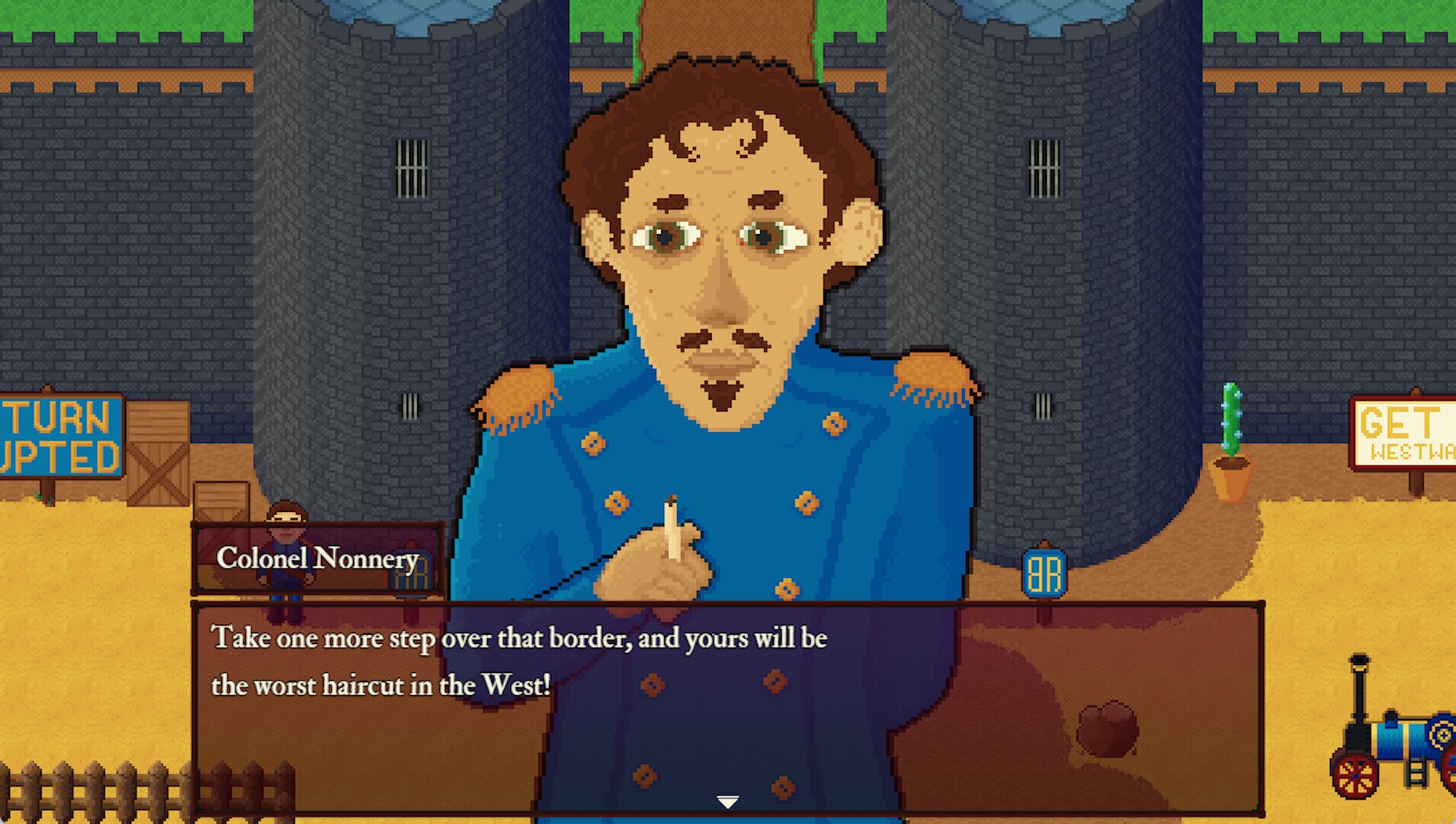 Trans Theft Horso gameplay visual