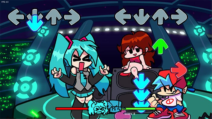 Friday Night Funkin' + Hatsune Miku [Full Week]