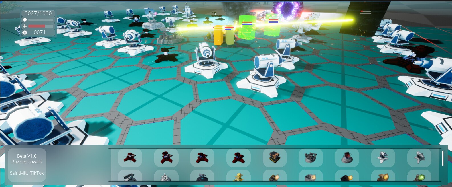 Puzzled Towers screenshot