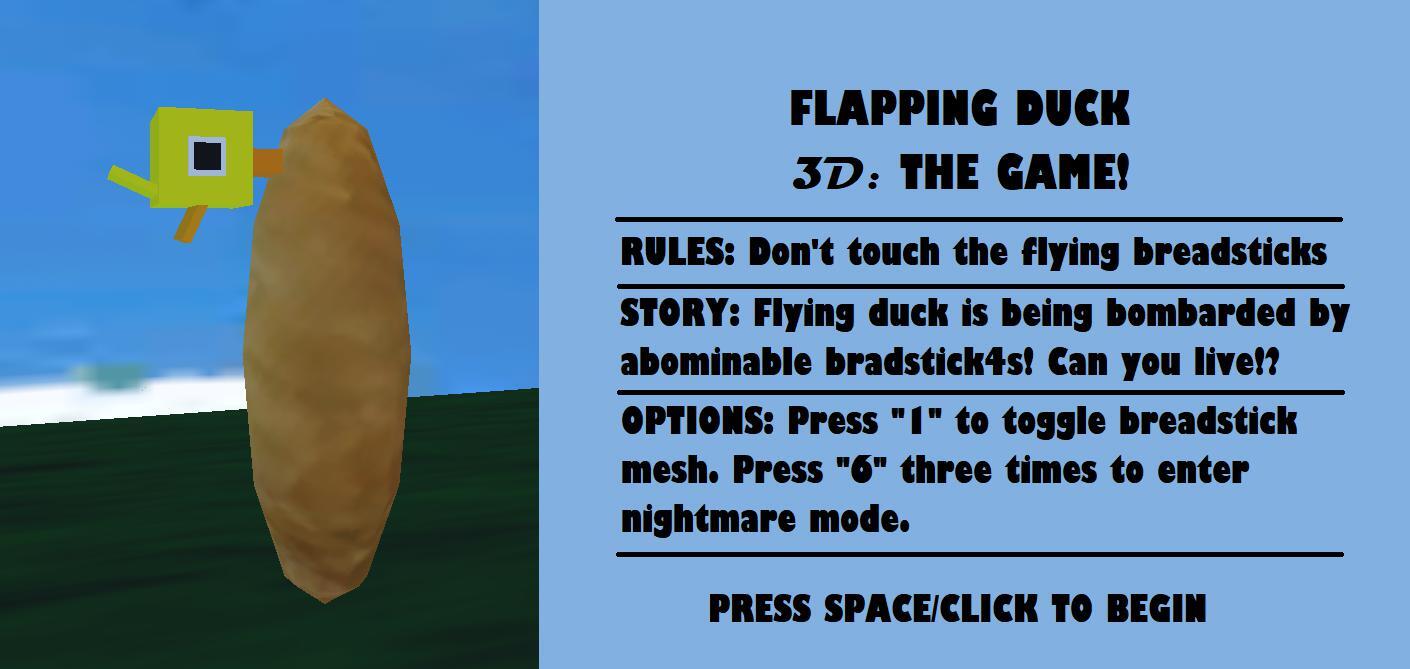 Flapper Duck 3D: The Game screenshot