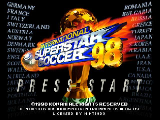 International Superstar Soccer 64 - release date, videos, screenshots,  reviews on RAWG