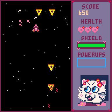 I wanna play a space shooter!!
