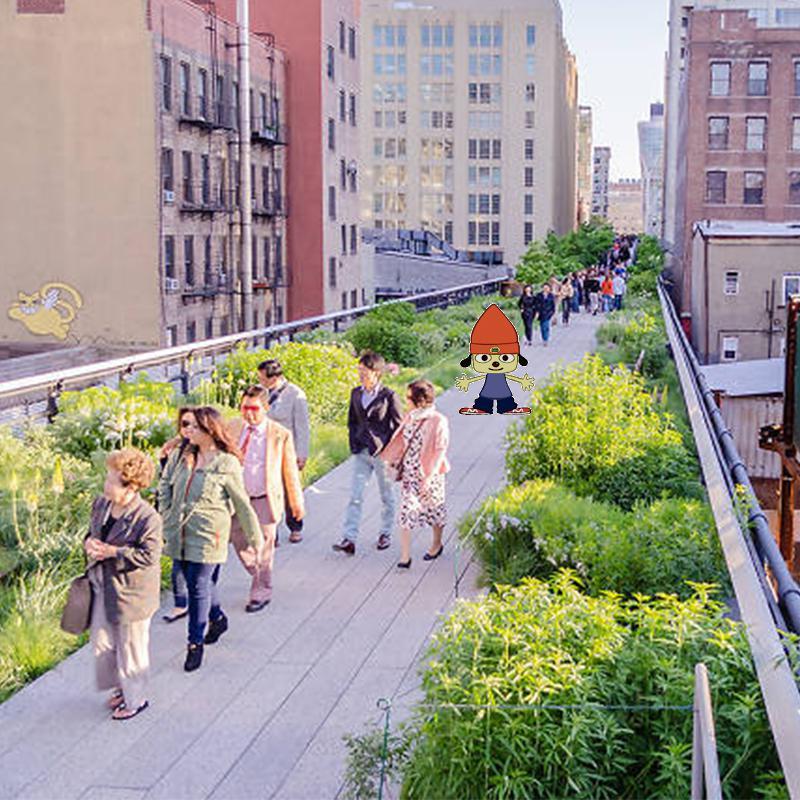 The HighLine, but parappa's there