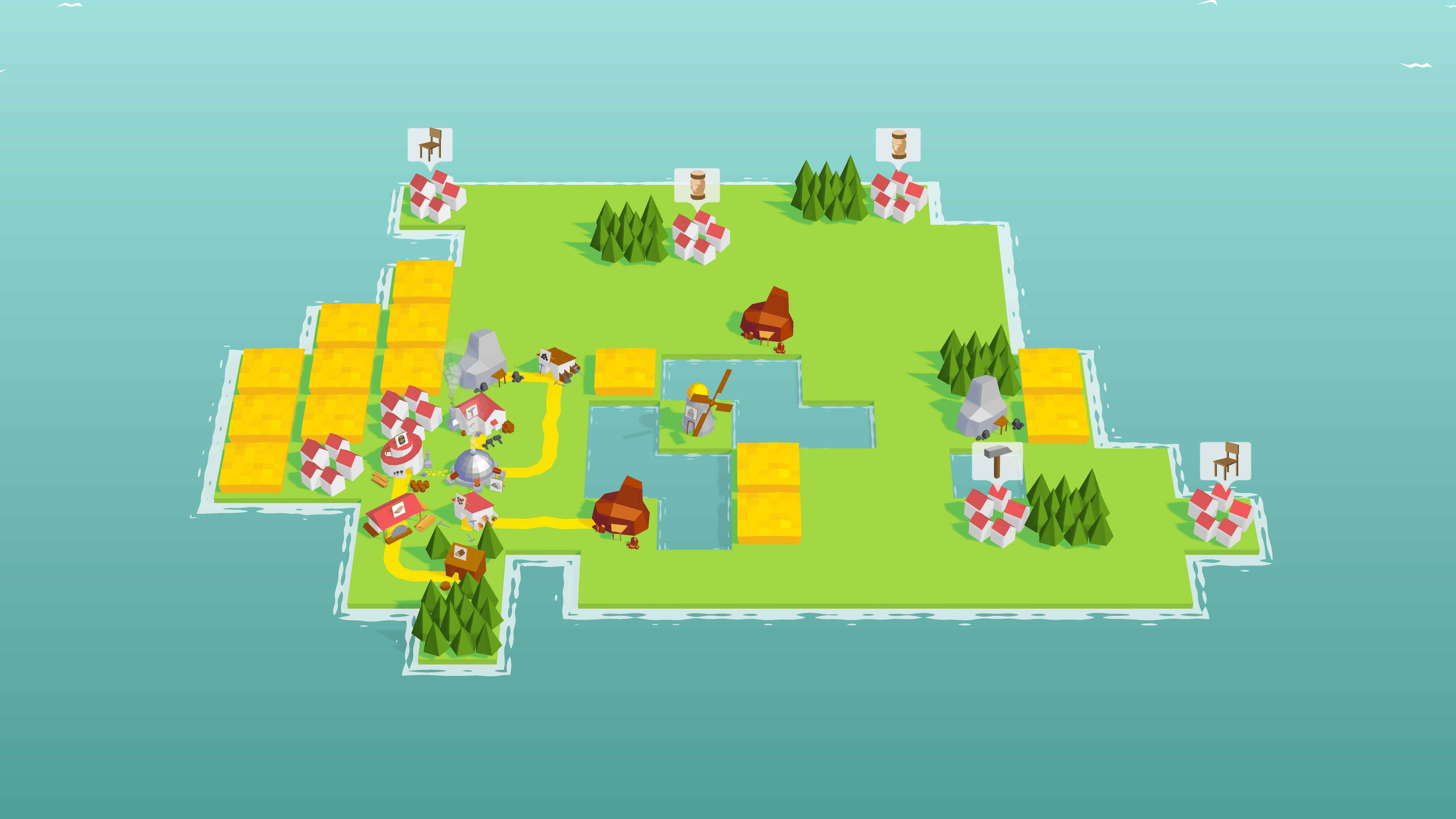 Puzzle Pelago - A Drag & Drop Economy (itch)