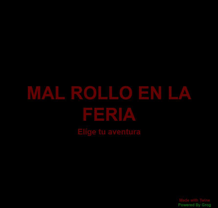 Mal rollo en la feria