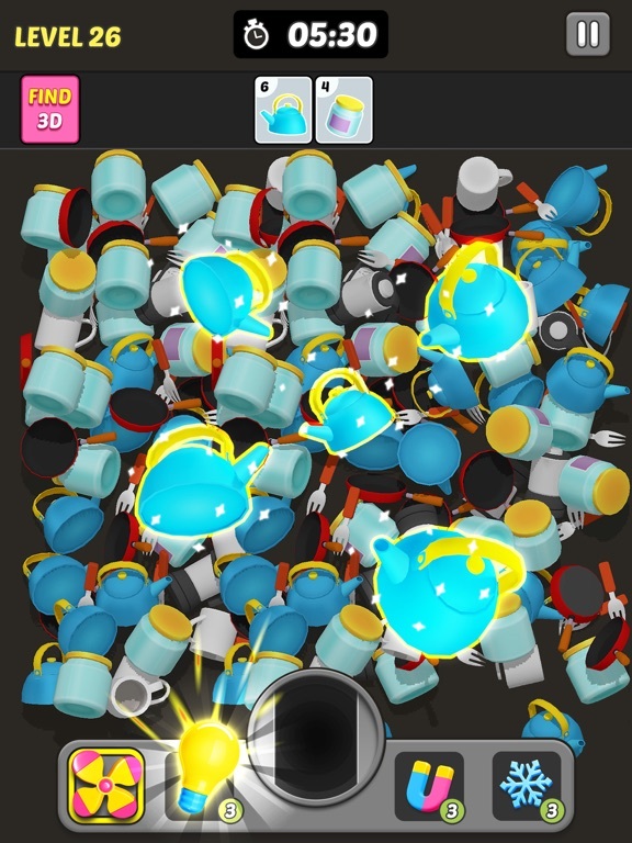 Find Em All! Hidden 3D Objects