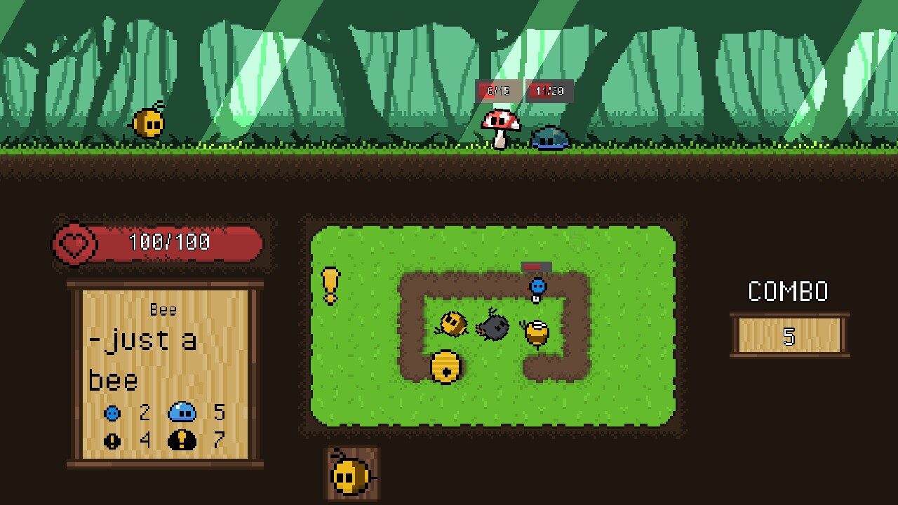 Bumble Rumble gameplay visual