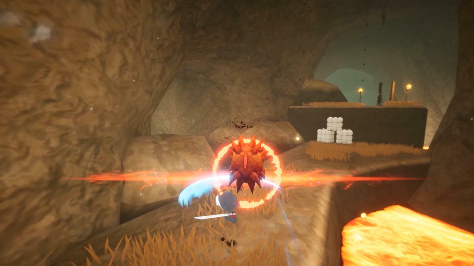 Blue Fire (itch)