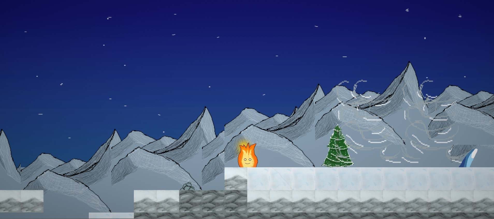 Winter: The tale of a flame