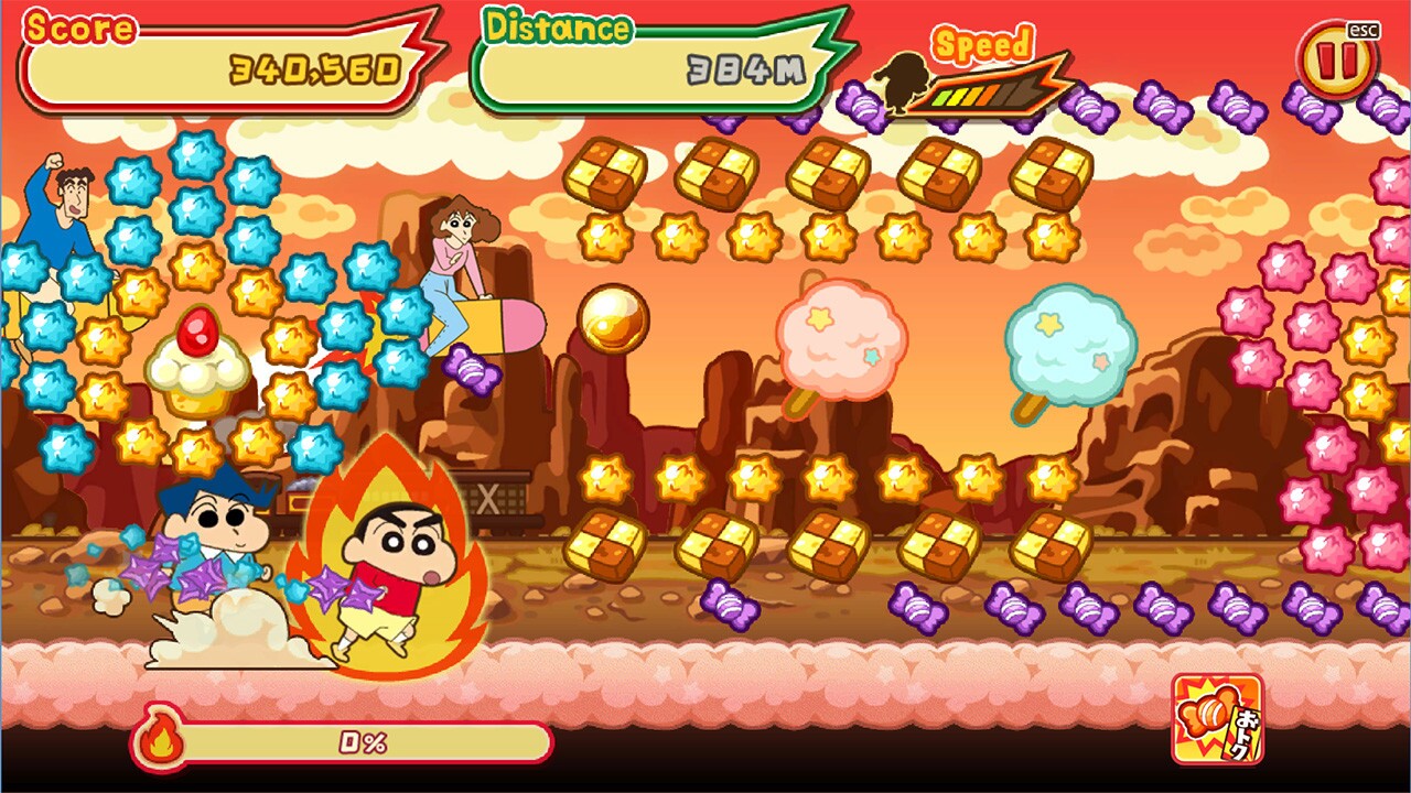 CRAYON SHINCHAN The Storm Called! FLAMING KASUKABE RUNNER!!