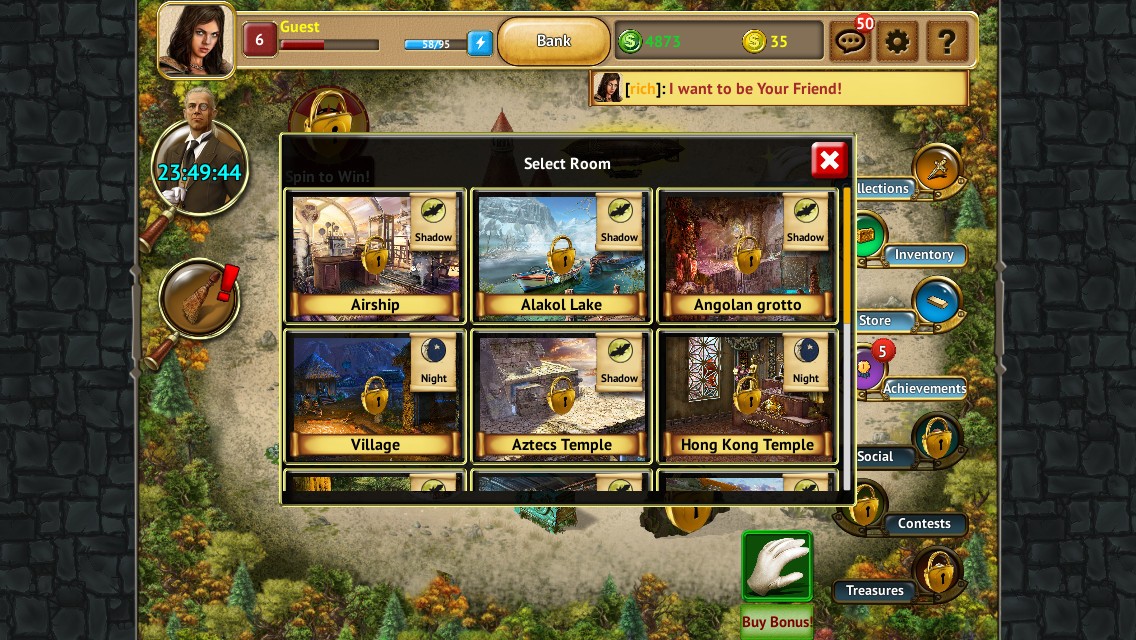 Castle Secrets: Between Day and Night