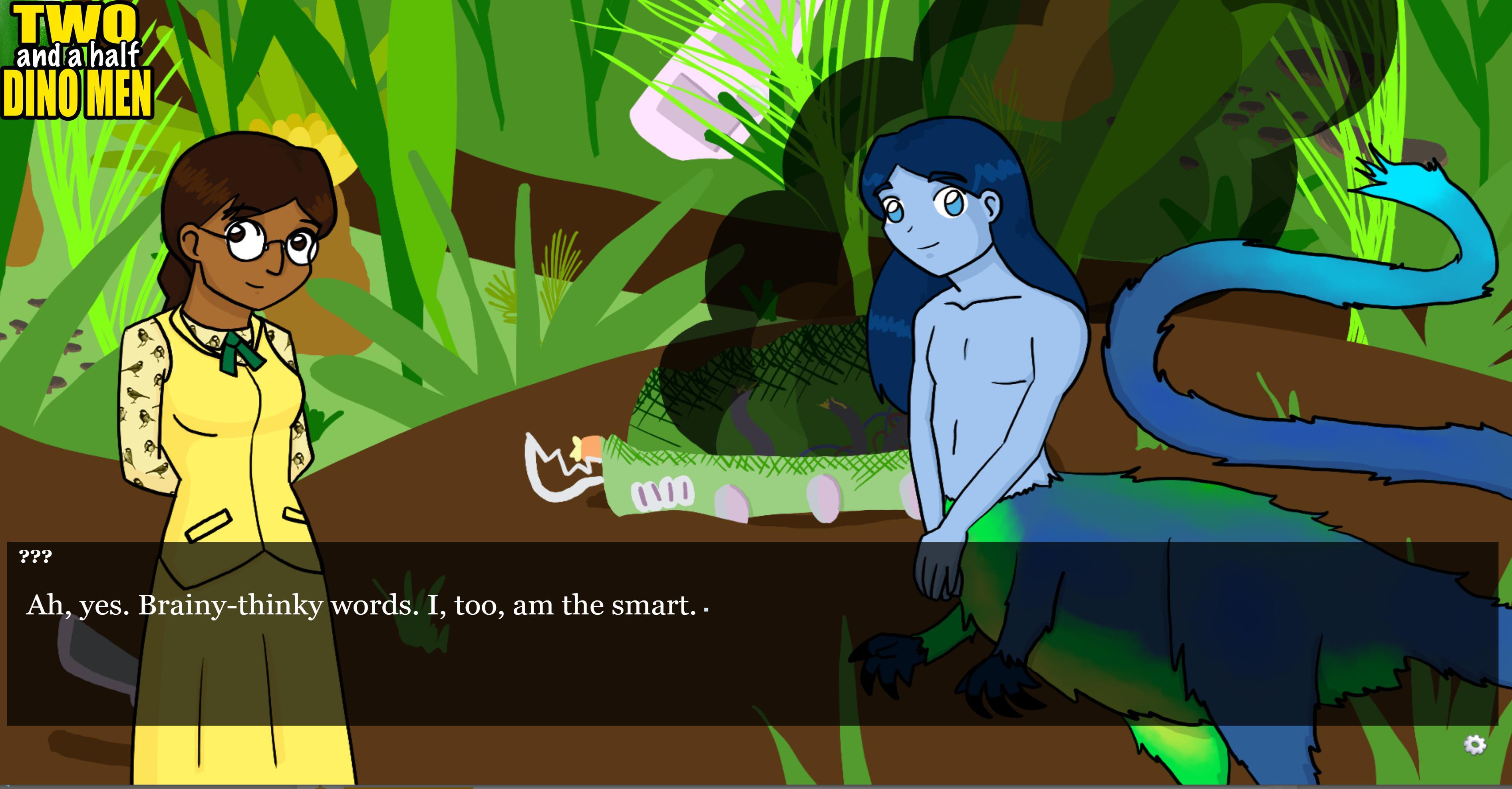 Two and a Half Dino Men