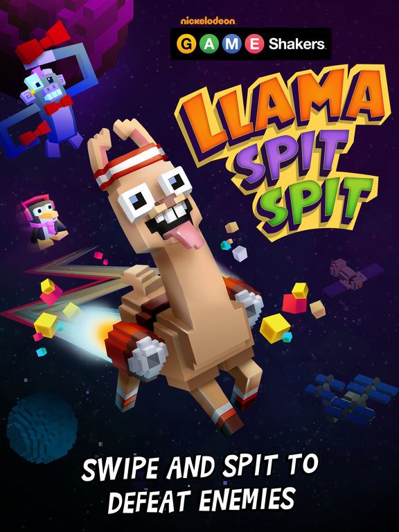 Llama Spit Spit - a GAME SHAKERS App
