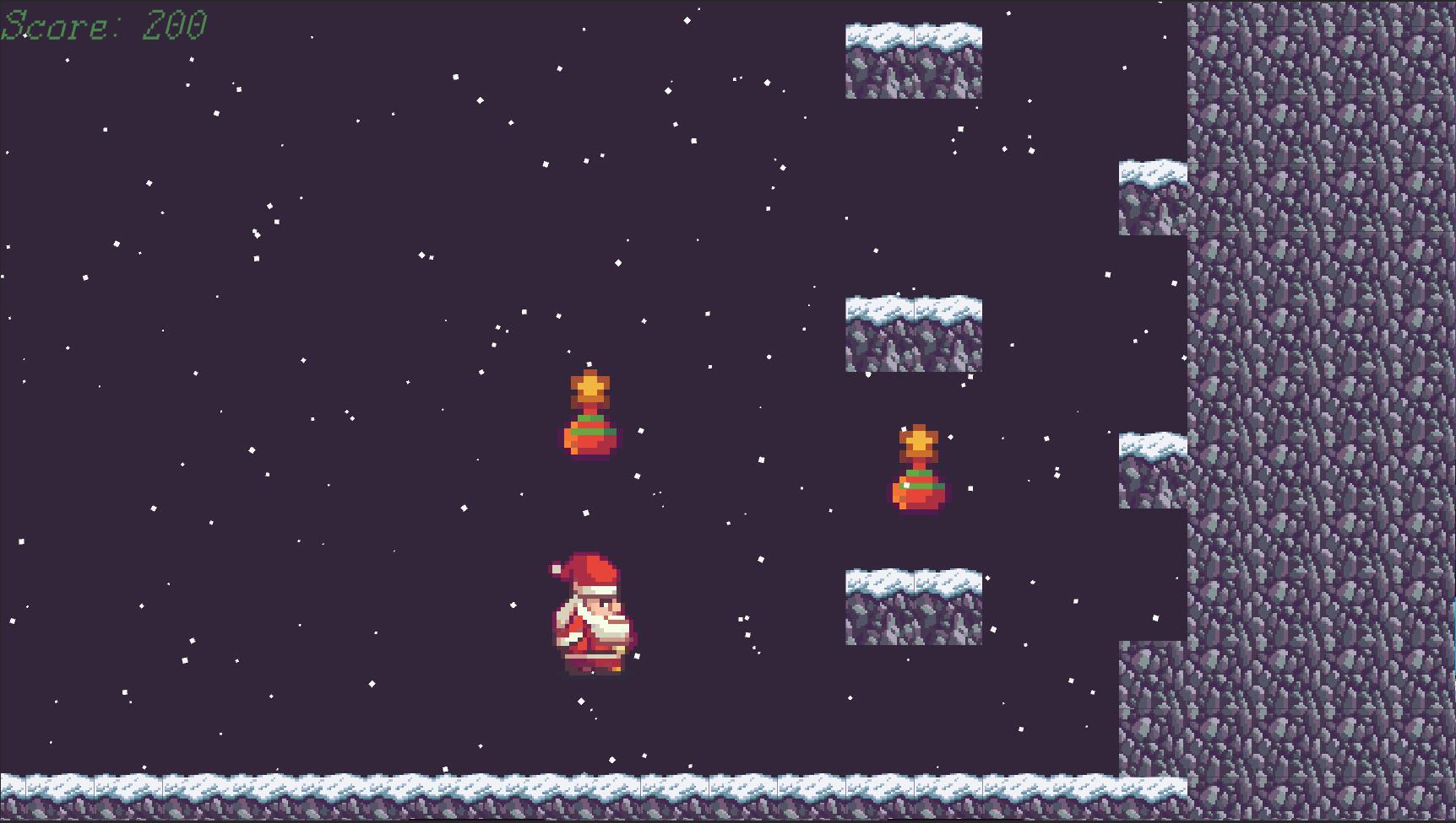 Santa lost his gifts