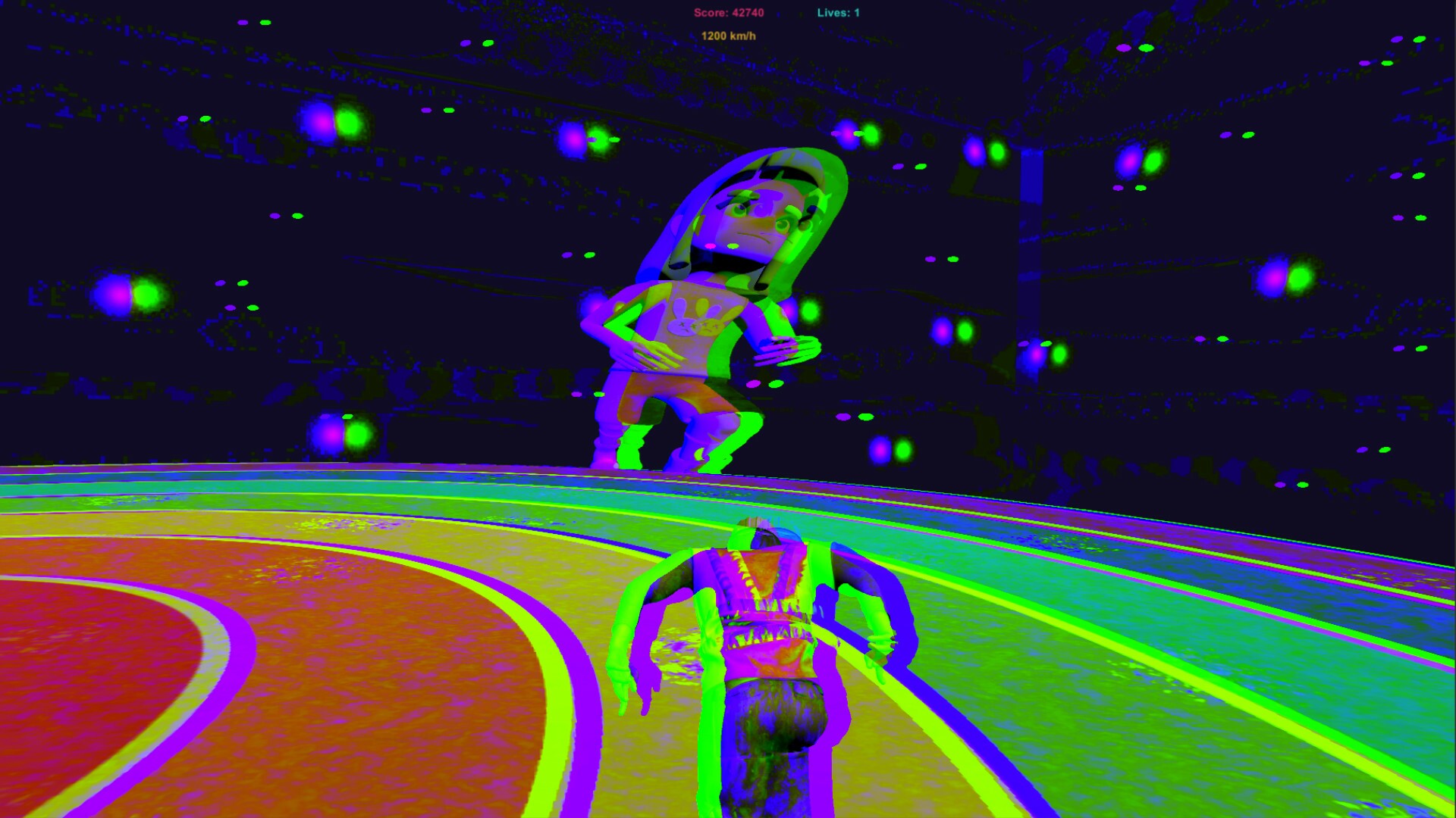 The Infinite Trial of a Hopeless Man Running