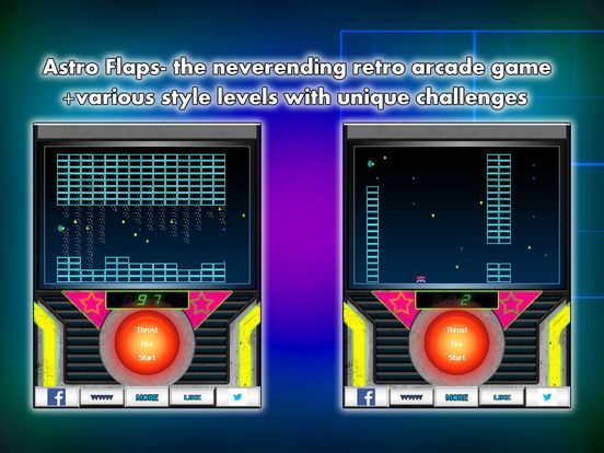 Astro Blast: LCD impossibLED