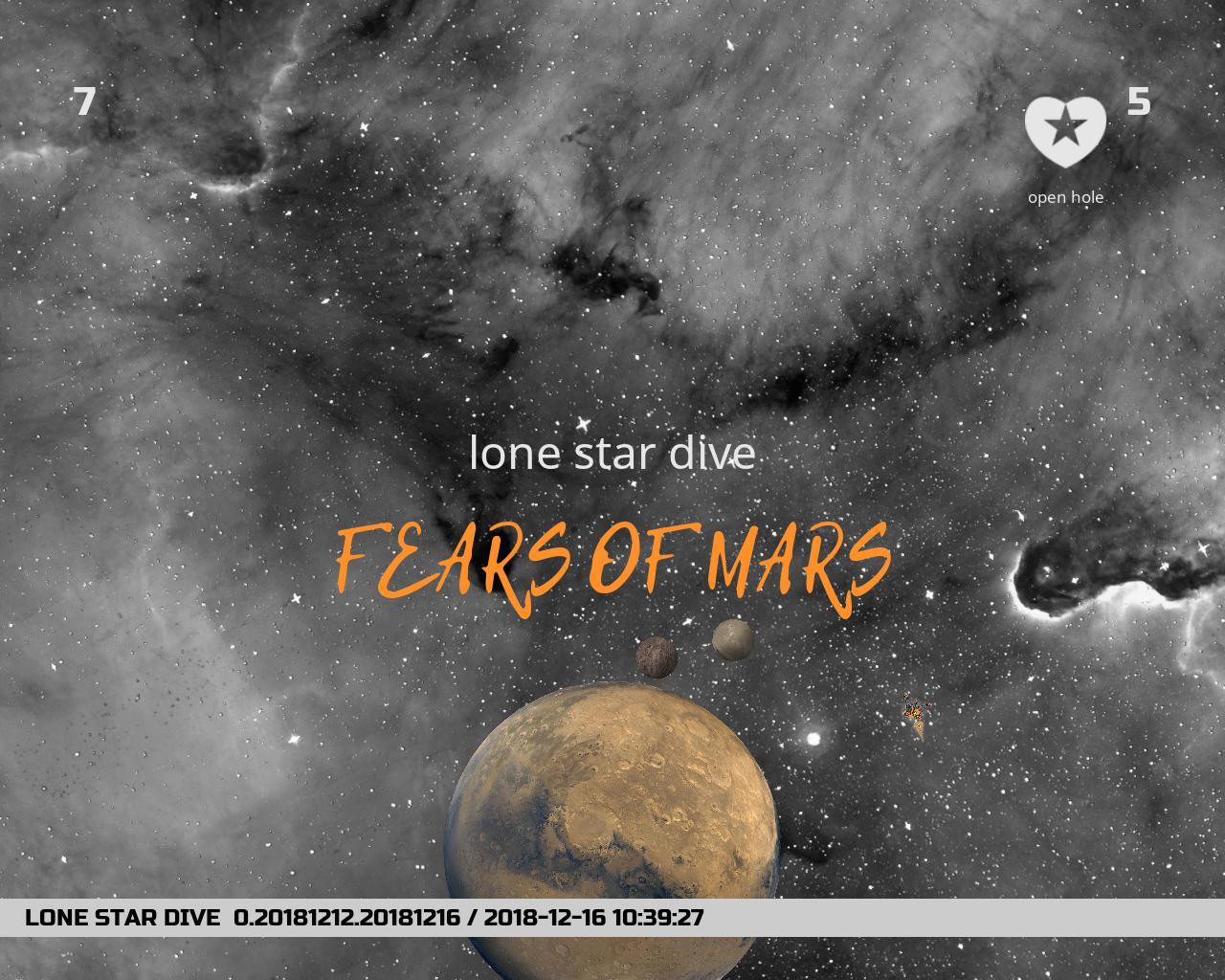 Lone Star Dive: Fears of Mars