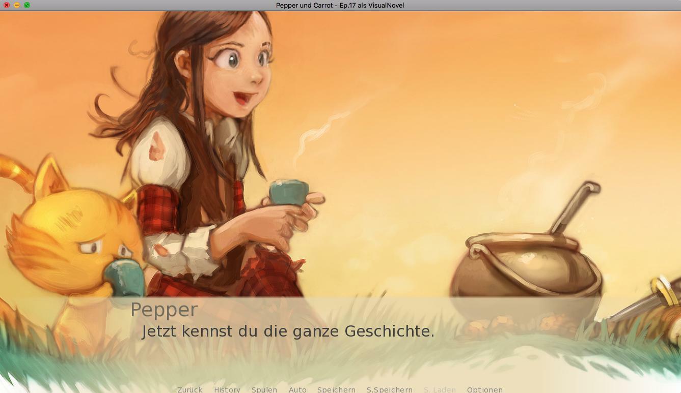 Papper and Carrot VN