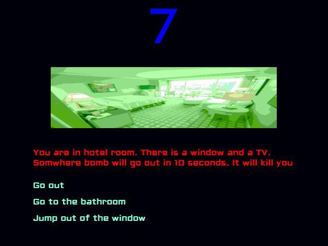 IN TEN SECONDS YOU WILL DIE